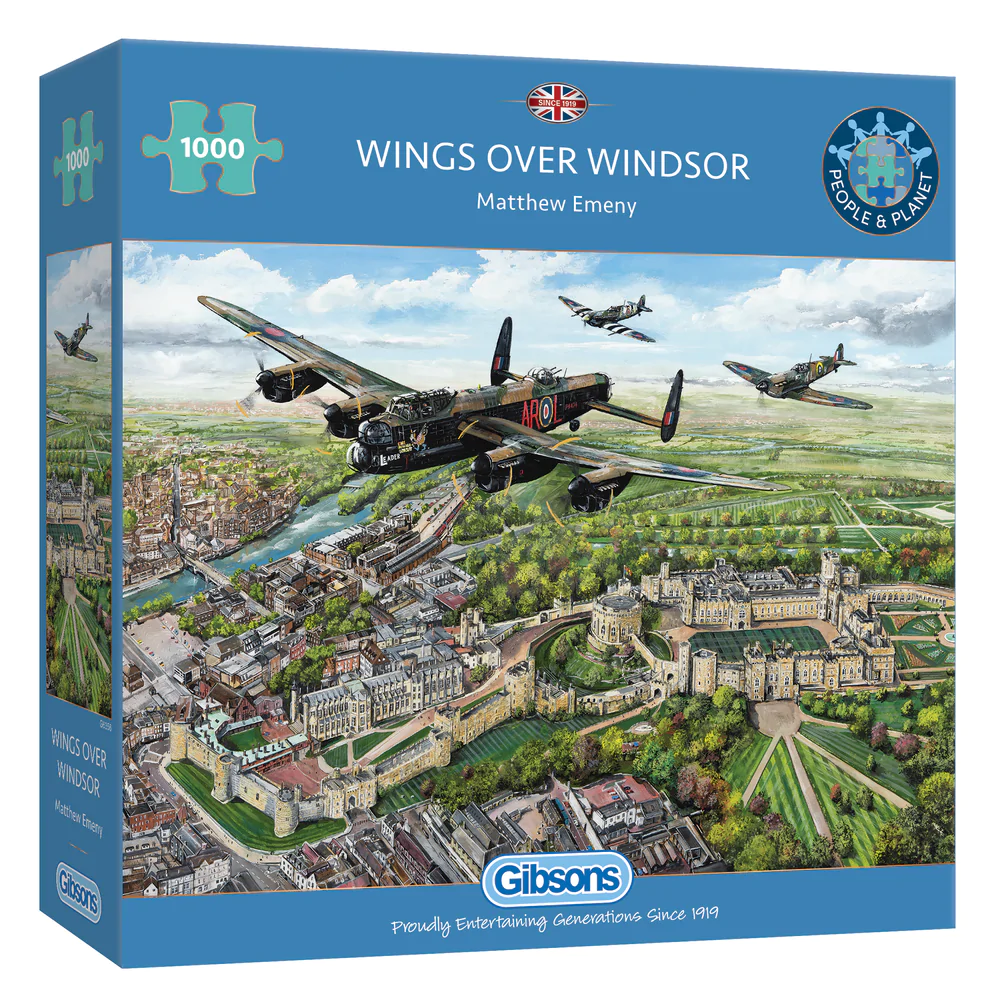 Wings over Windsor Gibsons jigsaw puzzle by Matthew Emery