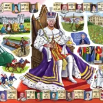 King Charles III Coronation puzzle by Patrick Blower