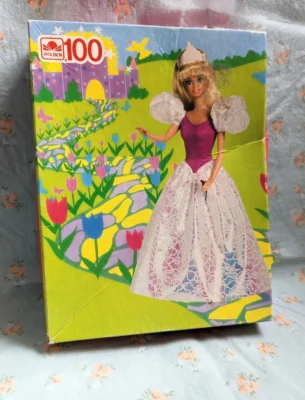 1991 Vintage Barbie Glamour jigsaw puzzle