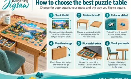 How to Choose the Best Puzzle Tables, Boards & Mats