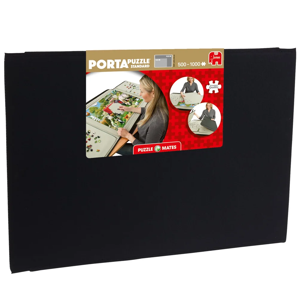 Jumbo PortaPuzzle Standard 10715 closed portfolio case with identifying product sleeve