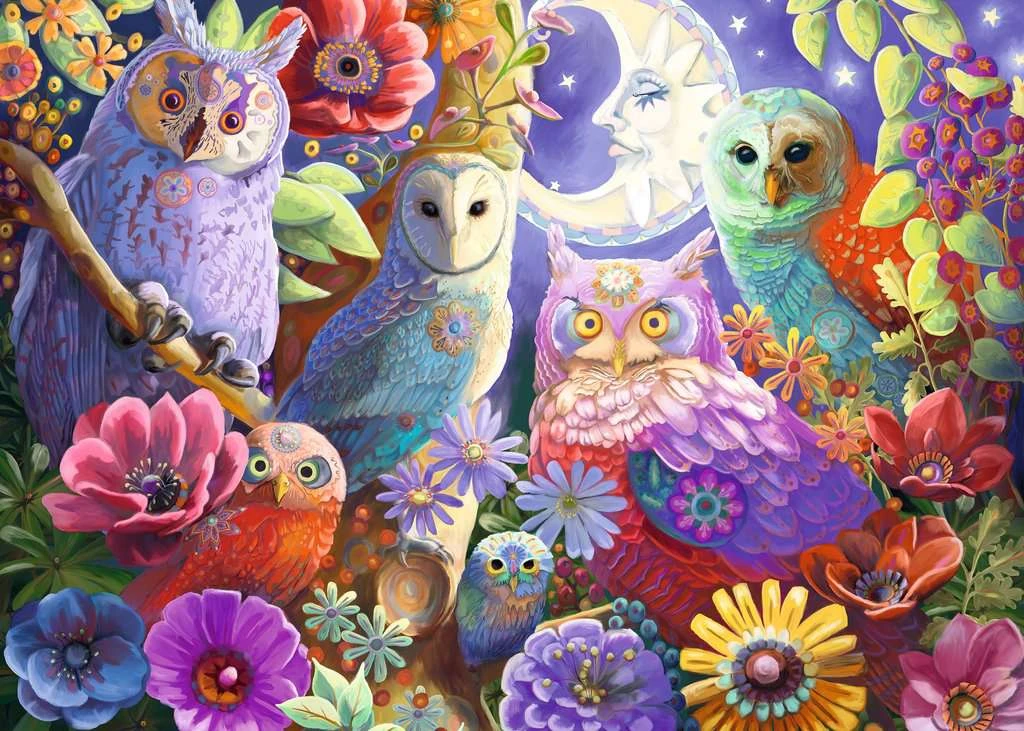 Night Owl Hoot puzzle by Ravensburger