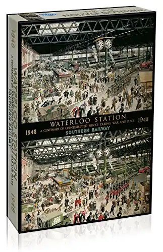 Waterloo Station 1000 Piece Jigsaw Puzzle | Gibsons