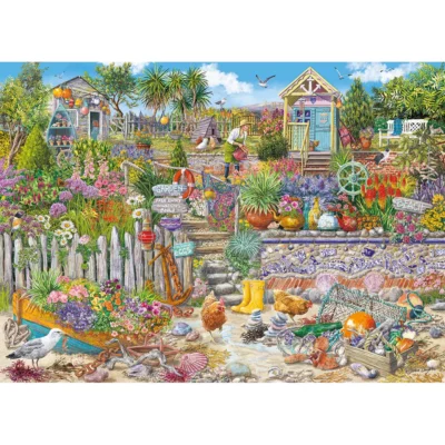 Beachcombers Garden by Janice Daughters