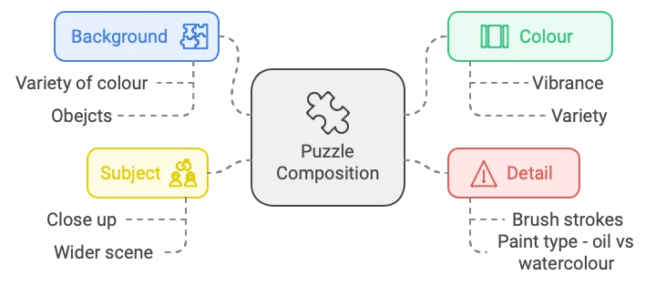 Puzzle composition