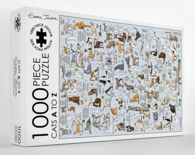 a-to-z-cat puzzle by Emma Joustra a-to-z-cat puzzle by Emma Joustra