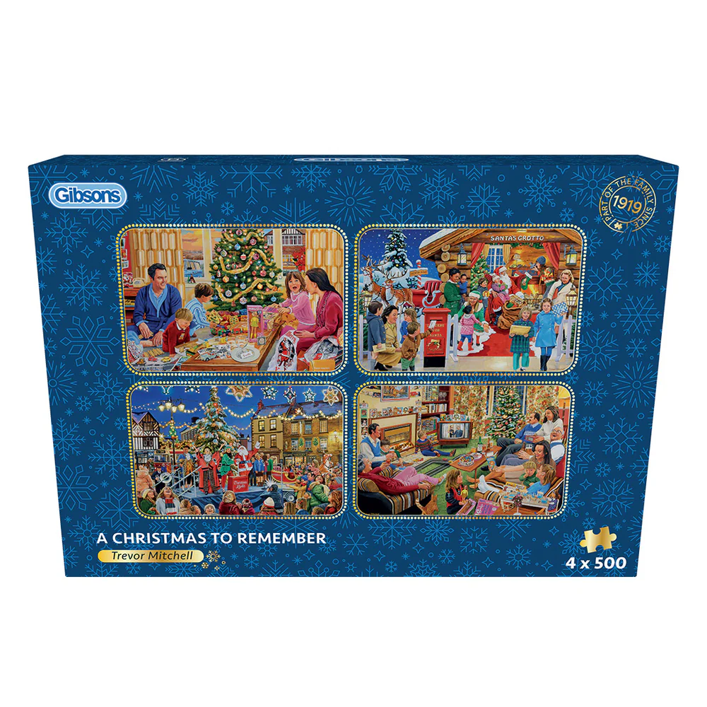 A Christmas to Remember Gibsons  Jigsaw puzzle by Trevor Mitchell