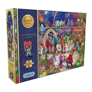 Enchanted Christmas jigsaw puzzle  by Janice Daughters