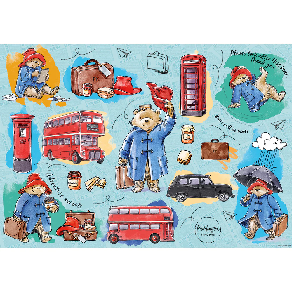 Paddington Bear 1000 pc jigsaw puzzle