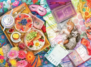 Aimee Stewart - Breakfast in Bed 1000 Piece Puzzle