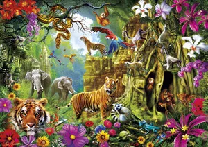 Amazing Nature Jungle Discovery 500 Piece Jigsaw Puzzle