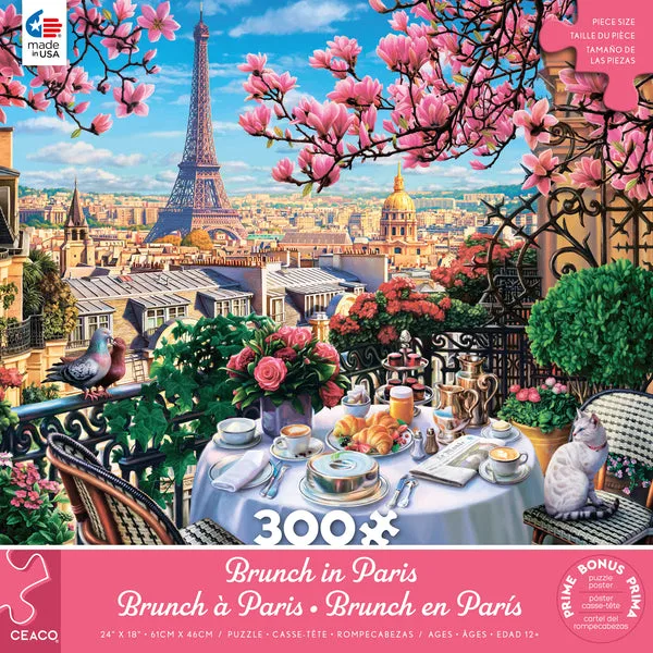 Brunch In Paris 300 piece puzzle