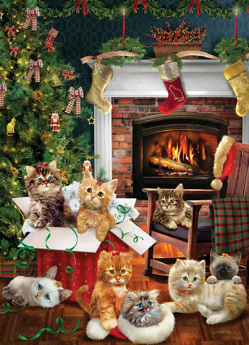 Christmas Kittens 1000 piece puzzle