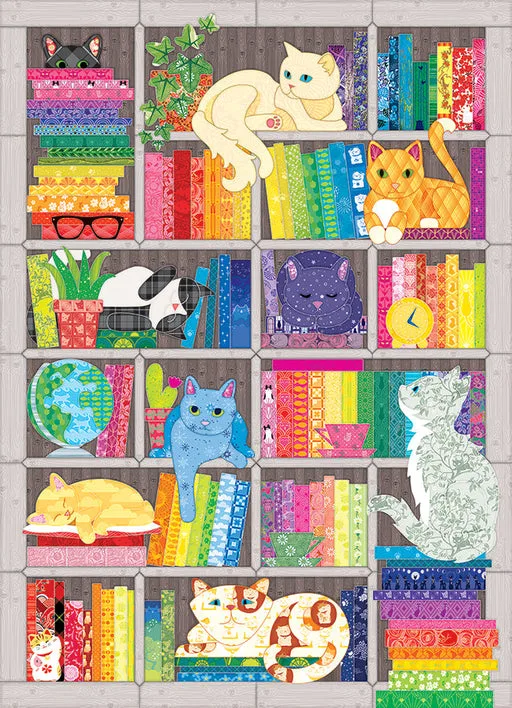 Rainbow Cat Quilt 1000 piece puzzle
