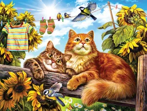 Summer Play 750 Piece Puzzle