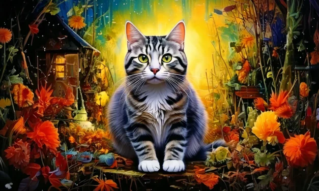 American Shorthair cat jigsaw puzzle