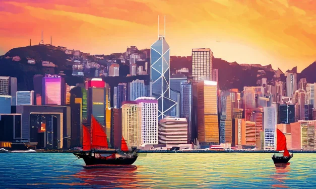 Hong Kong skyline jigsaw puzzle