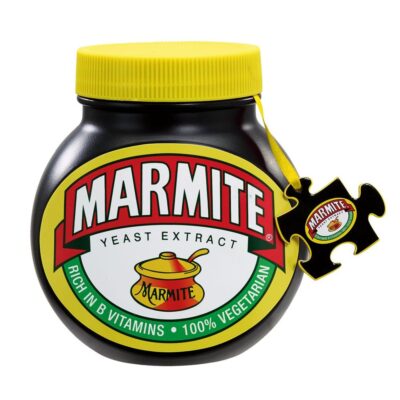 Marmite puzzle jar