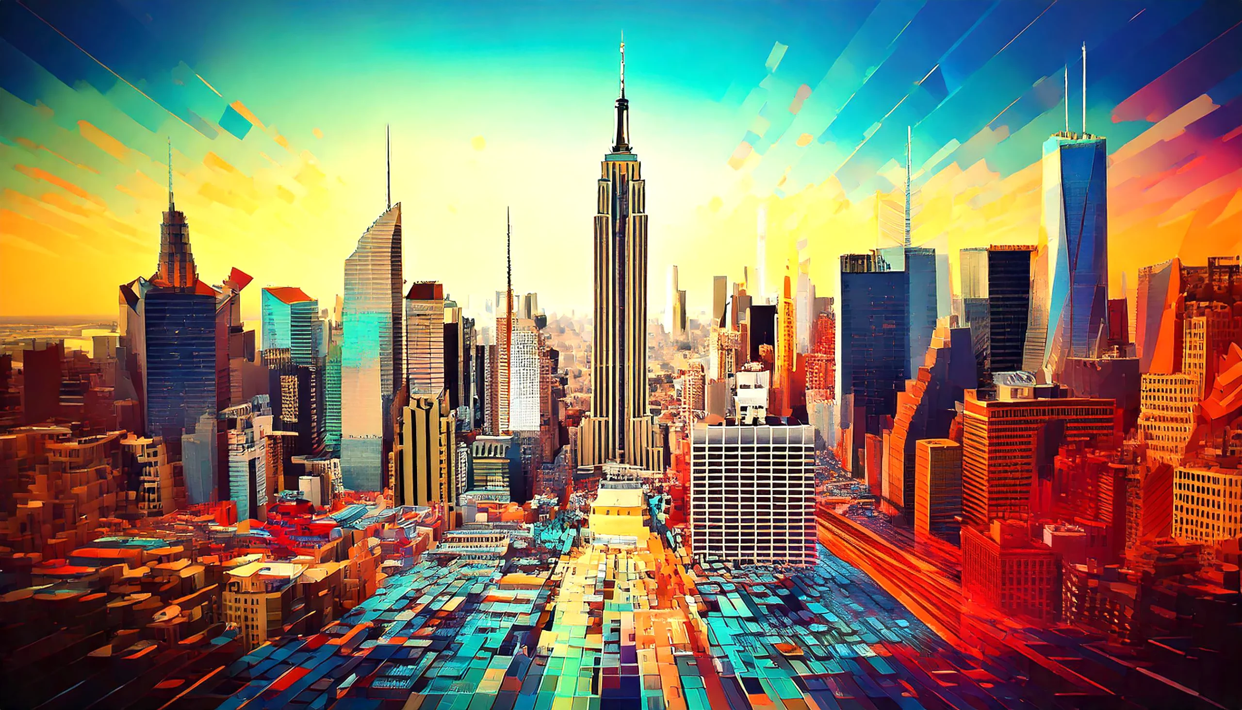 New York Manhattan Skyline jigsaw puzzle