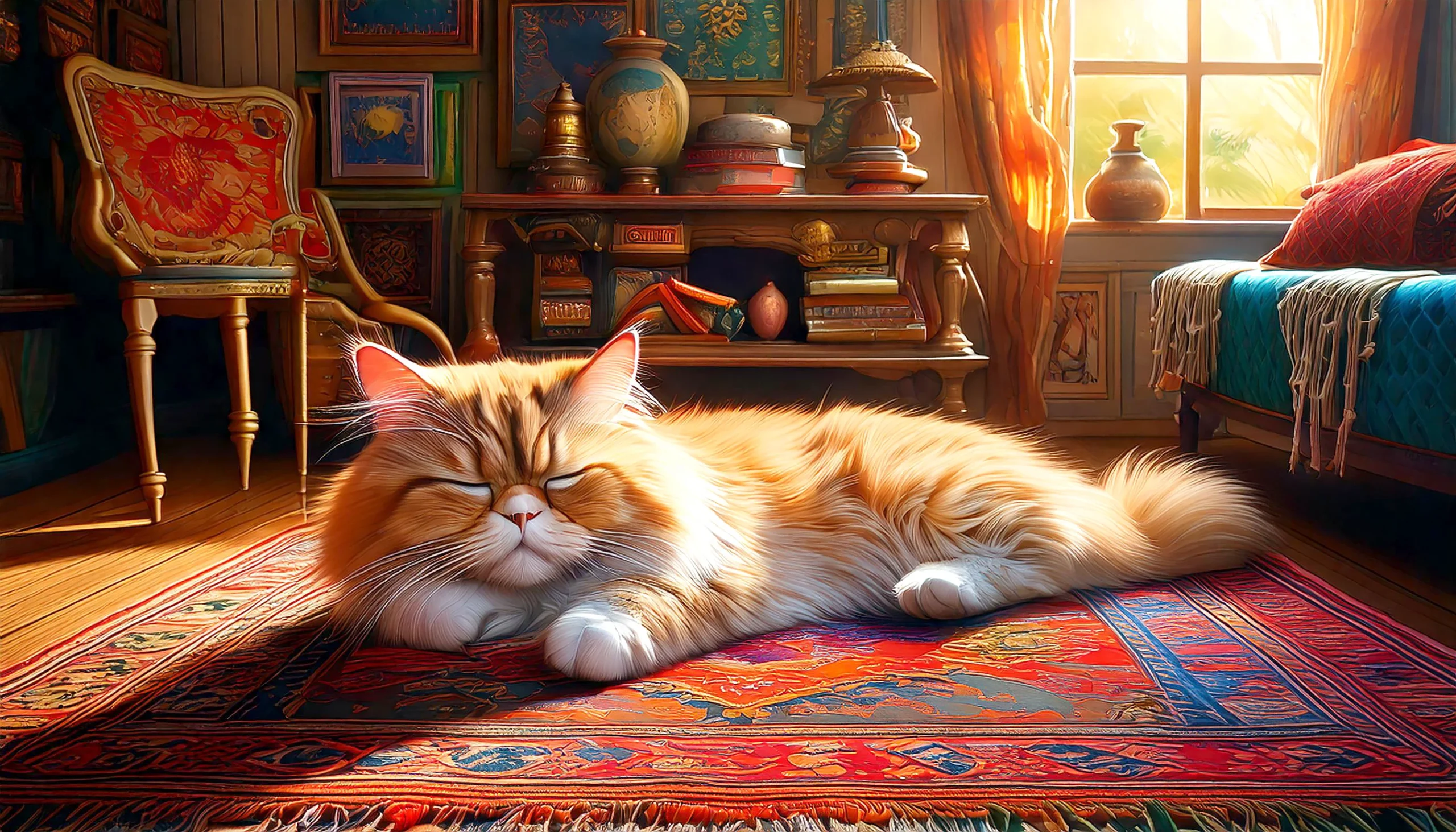 Persian cat jigsaw puzzle online