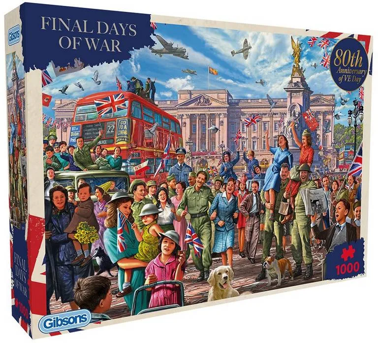 Final Days of War - 1000 Piece Jigsaw Puzzle by Steve Crisp