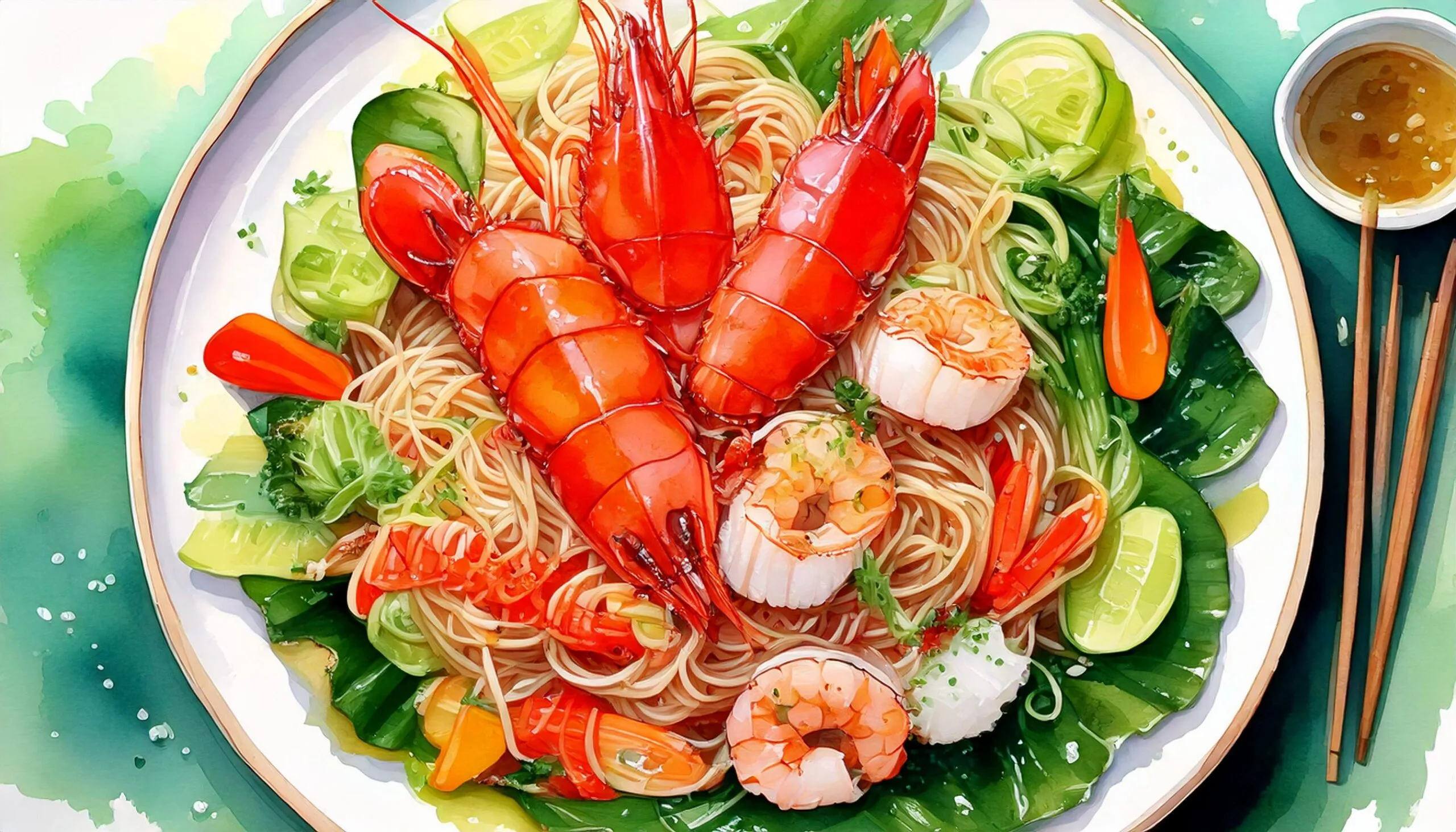 Seafood Noodles jigsaw puzzle