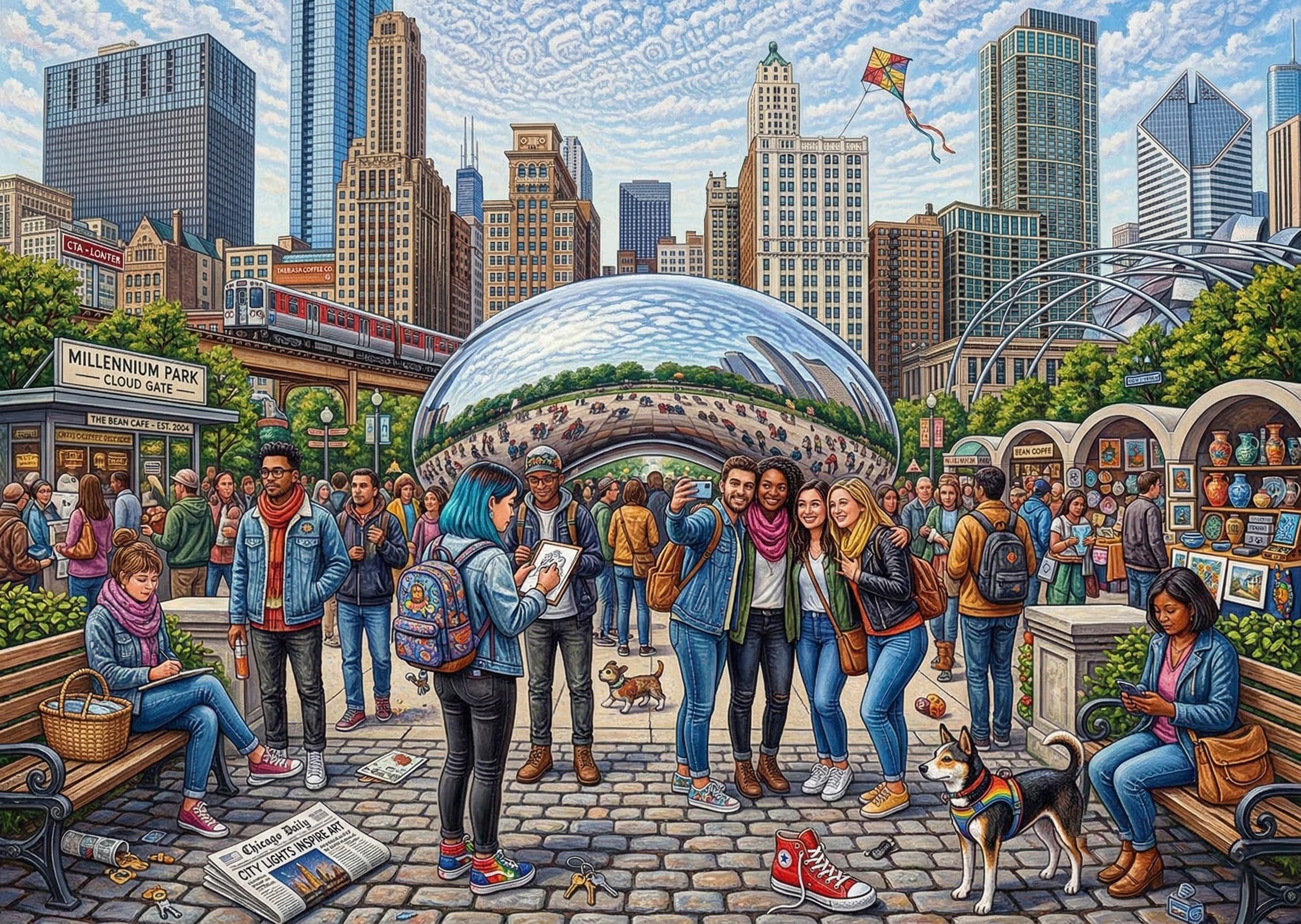 Chicago online jigsaw puzzle Chicago online jigsaw puzzle