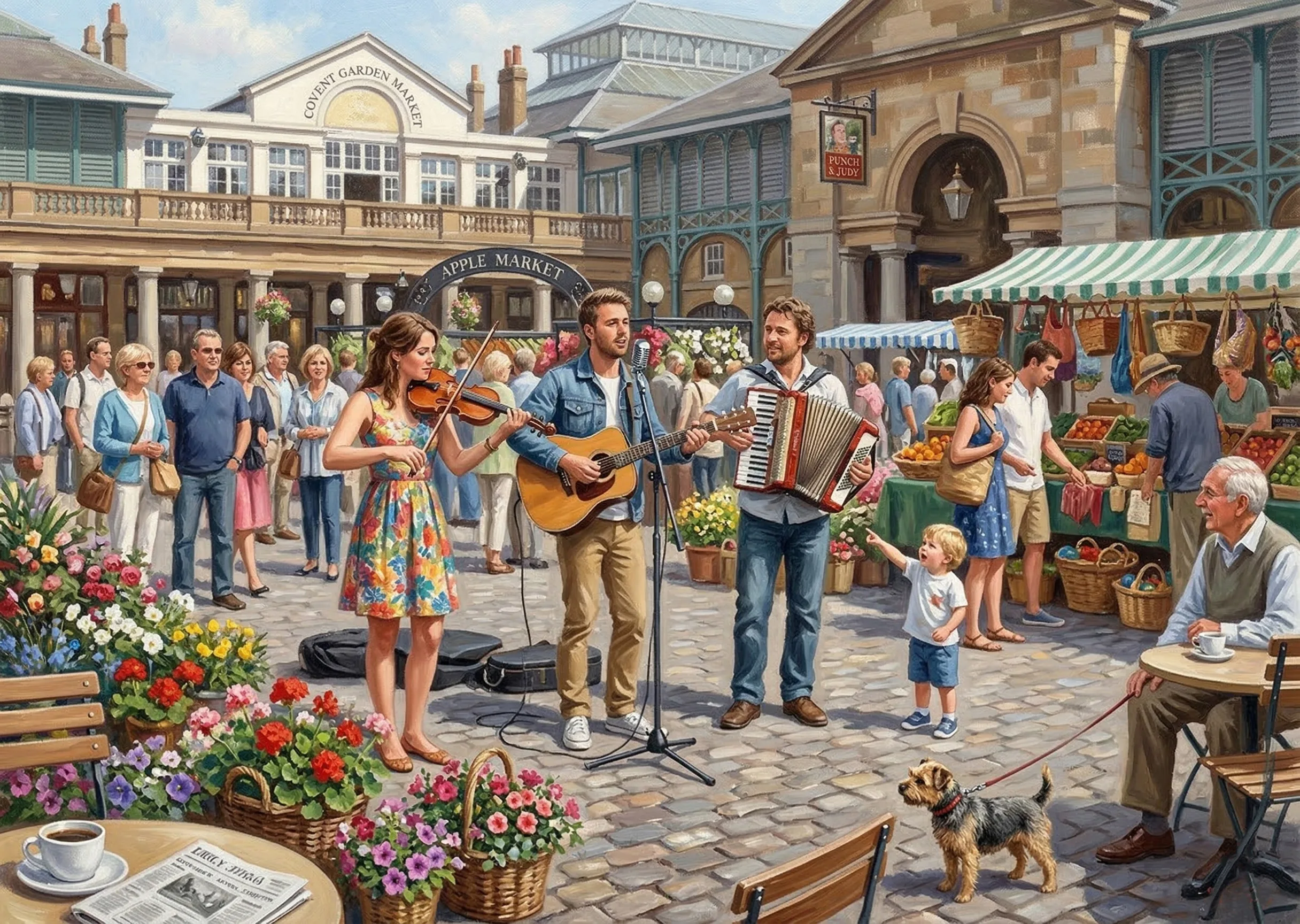 London Covent Garden online jigsaw puzzle