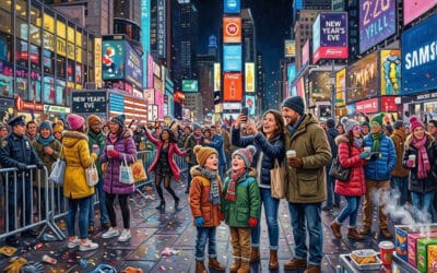 New York Times Square New Years Eve jigsaw puzzle