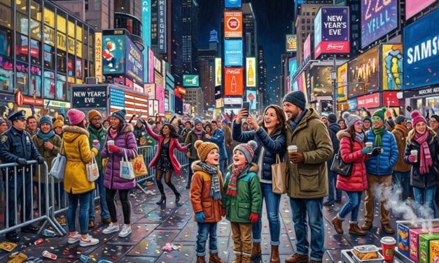 New York Times Square New Years Eve jigsaw puzzle