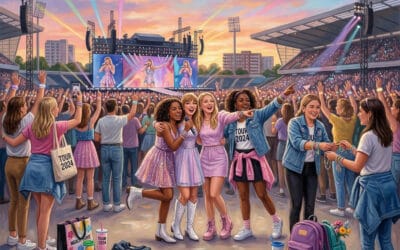 Taylor Swift Eras concert jigsaw puzzle