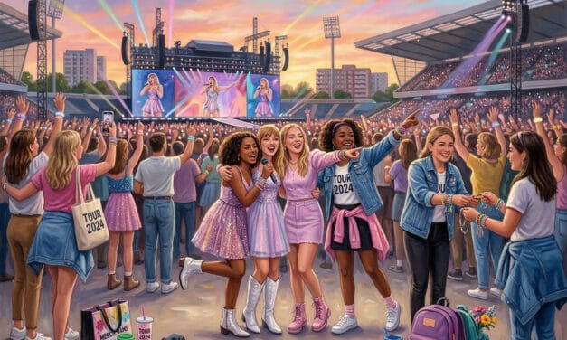 Taylor Swift Eras concert jigsaw puzzle