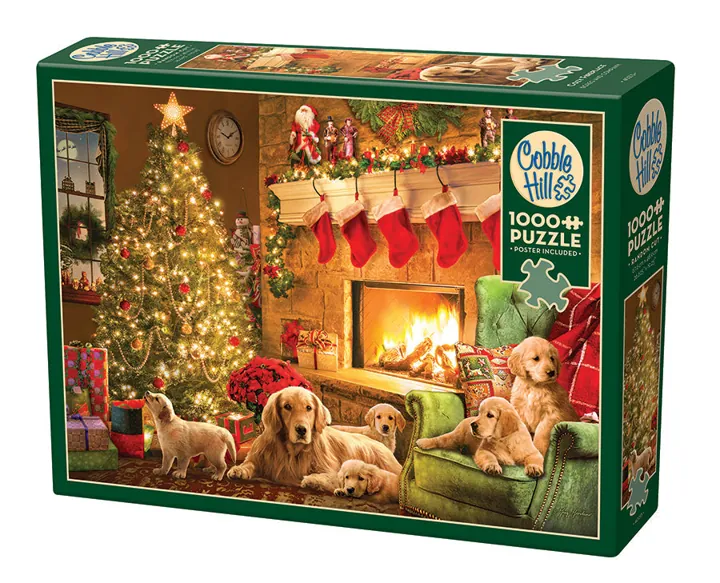 Cobble Hill Cozy Fireplace | 1000 Piece — manufacturer image