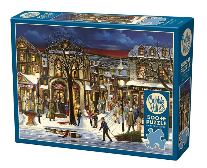 Cobble Hill Tis the Season | 500 piece — manufacturer image