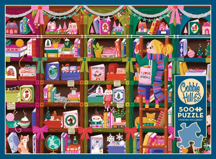 Cobble Hill Holiday Browsing | 500 Piece — manufacturer image