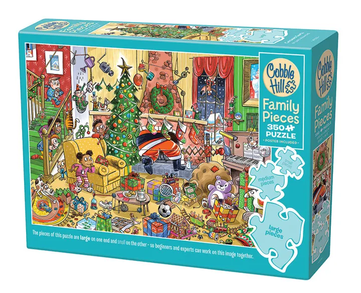Cobble Hill Catching Santa (Family) | Family Pieces 350 — manufacturer image