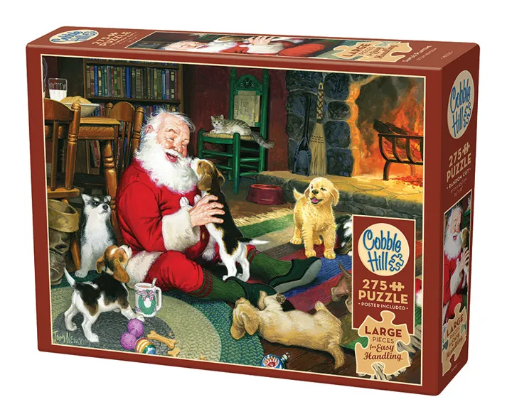 Cobble Hill Santa's Playtime | Easy Handling 275 piece — manufacturer image