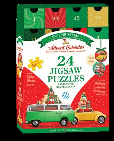 Eurographics VW Christmas Advent Calendar — product packaging