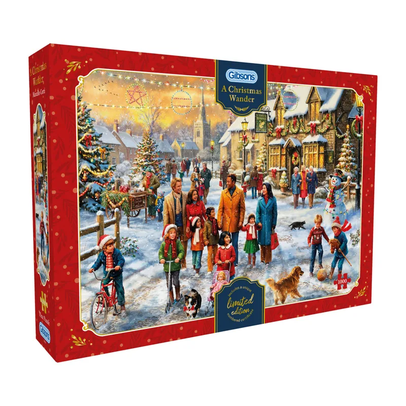 Gibsons A Christmas Wander Limited Edition — product packaging
