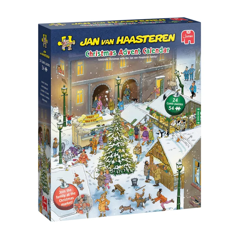 Jan van Haasteren Advent Calendar 2026 — product packaging