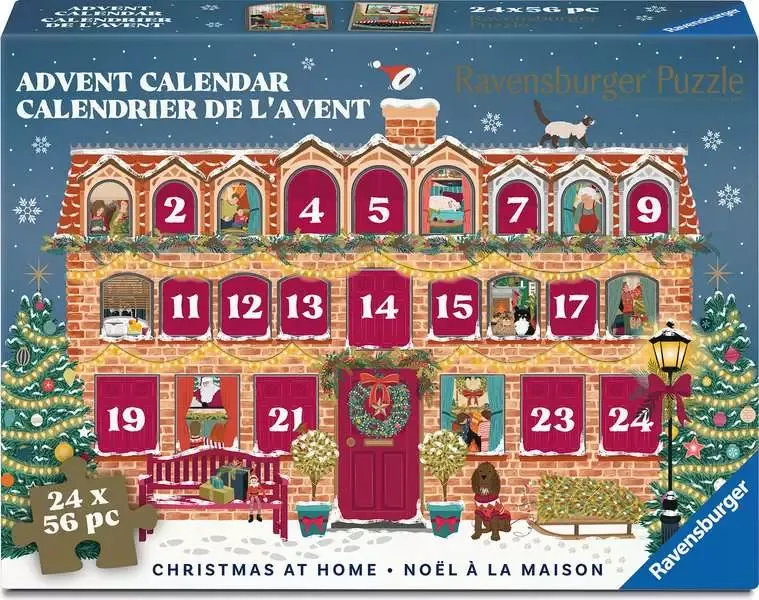 Ravensburger Christmas at Home 2026 Advent Calendar — product packaging