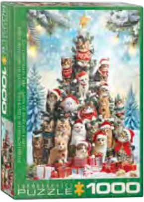 Eurographics Cat Christmas Tree — manufacturer catalogue image
