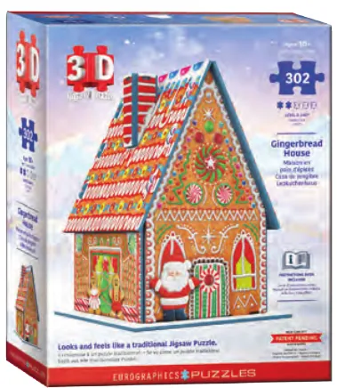 Eurographics Gingerbread House — manufacturer catalogue image