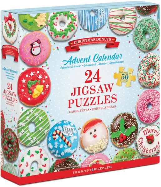 Eurographics Christmas Donuts - Advent Calendar — manufacturer product image