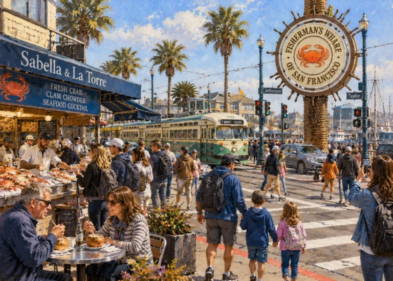 San Francisco — Fisherman’s Wharf — Today