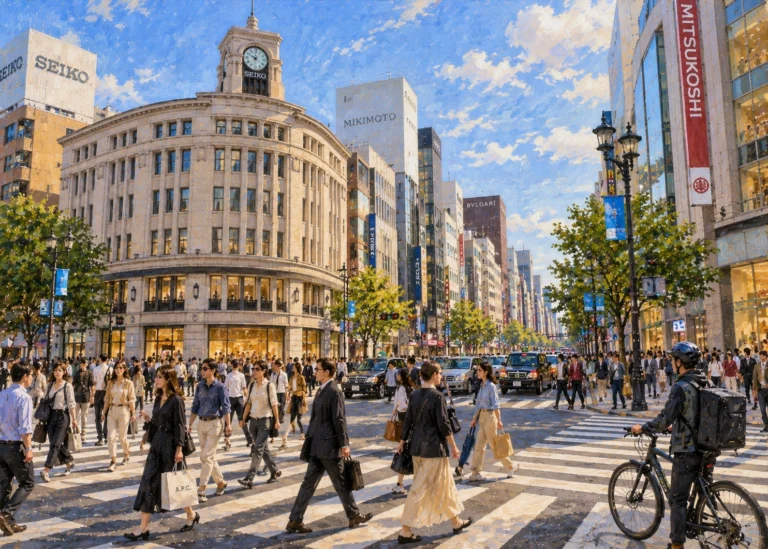 Tokyo — Ginza — Today