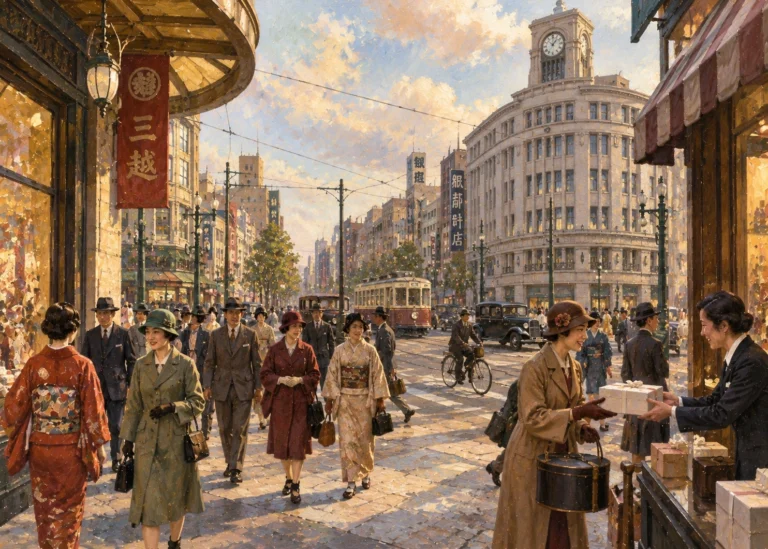 Tokyo — Ginza — Around 1935–1938