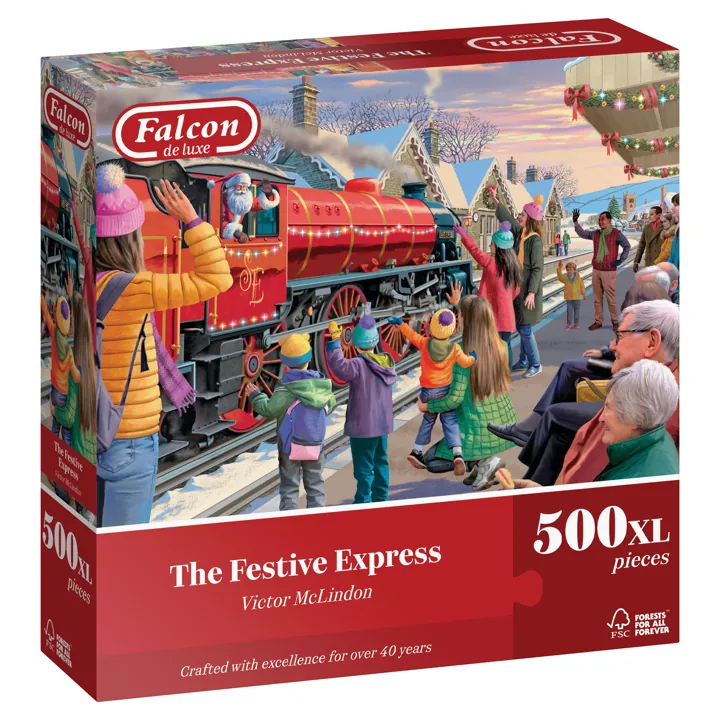 Falcon - The Festive Express (500XL pieces) — manufacturer image