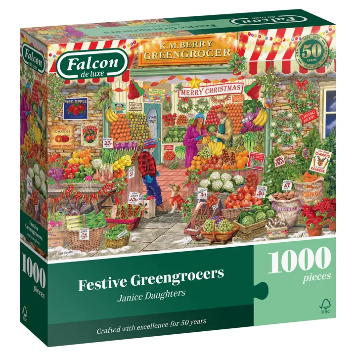 Falcon - Festive Greengrocers (1000 pieces) — manufacturer image