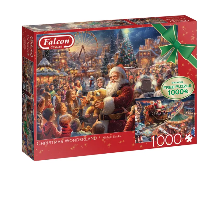 Falcon - Christmas Wonderland (2x1000 pieces) — manufacturer image